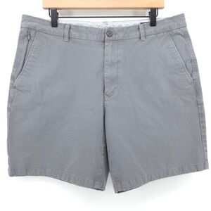 Bonobos Mens Shorts Standard 7 Inch 36 Gray Chino Casual Summer Short